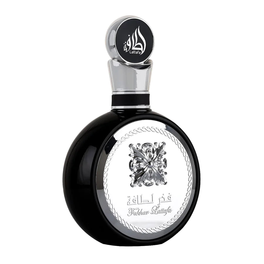 Fakhar Silver Lattafa (Pride of Lattafa) Black 100ml EDP by Lattafa - Tega Scents
